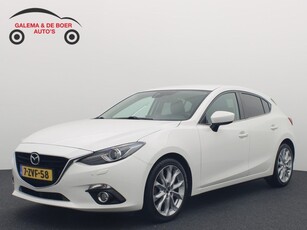 Mazda 3 2.0 GT-M LEDER / BOSE / STOELVERW / HUD / PDC /