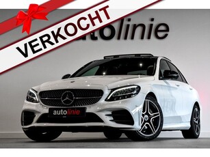 Mercedes-Benz C-klasse 180 AMG Night ed. Pano, Virtual, 360!