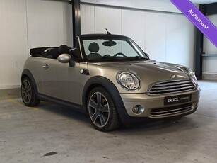 Mini Cabrio 1.6 Cooper Automaat (Leder/Navi/Parkeersensoren)