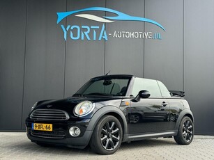 Mini Cabrio 1.6 Cooper Chili NAVI*CRUISE*STOELVERWARMING*NL