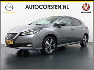 Nissan Leaf 62 kWh Apple Carplay Android Auto Navi Ecc Bluetooth DAB Camera Trekhaak Keyless Adapt.Cruise-Control Led DAB Stoelverwarming Re