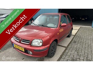 Nissan Micra 1.3 SE, Stuurbekrachtiging, Airco, 750,-euro