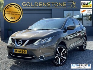 Nissan Qashqai 1.2 Tekna 2e Eigenaar,Navi,Clima,Cruise,360 Camera,Trekhaak,Leder,N.A.P,APK bij Aflev