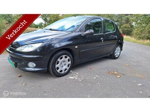 Peugeot 206 1.4 X-line 4 dr goed onderhouden weinig km nap