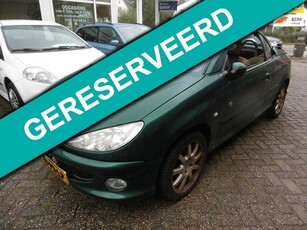 Peugeot 206 CC 2.0-16V Roland Garros Leder LEES TEKST