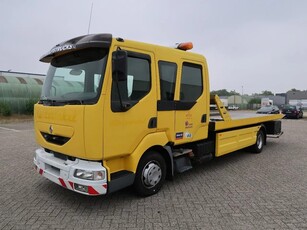 Renault Midlum 220 Omars Plateau Winde Brille, Euro 3, BE Truck, TOP!