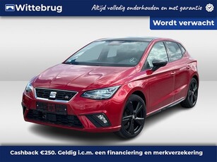 SEAT Ibiza 1.0 TSI 95pk FR Black Edition / Panoramadak /