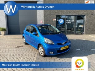 Toyota Aygo 1.0-12V Dynamic Blue Airco! 5Drs! Nap! NieuwApk!