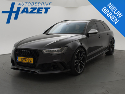 Audi RS6 4.0 TFSI RS6 V8 683 PK + MILLTEK / B&O / NACHTZICHT / HEAD-UP / PANORAMA / ADAPTIVE CRUISE / 21 INCH