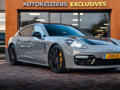 Porsche Panamera Sport Turismo 4.0 Turbo S E-Hybrid Panodak Carbon Keramisch Ambient Burmester Alcantara Leer Full Option!