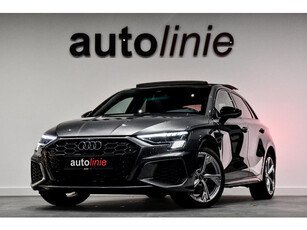 Audi A3 Sportback 45 TFSI e S edition Competition. Pano, Leder, ACC, Keyless, B&O, Sfeer, Camera, Matrix, CarPlay!