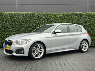 BMW 1-serie 118i M-SPORT FACELIFT NL AUTO, LED, NAP, FACELIFT, ECC-AIRCO, NAVI GROOT, CRUISE, LICHTMETAAL 18