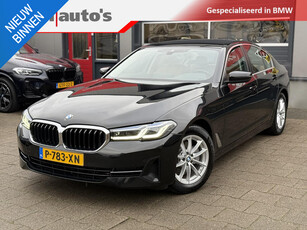 BMW 5-serie 520i Laserlicht Leder Comfortzetels