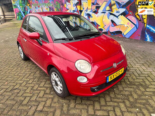 Fiat 500 1.2 Naked leer airco sport velgen elektrische ramen stereo boeken aanwezig zeer nette auto 196 dkm