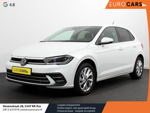 Volkswagen Polo 1.0 TSI Style | LED | Adaptieve cruise control | Apple carplay/ Android auto | Parkeersensoren | Verwarmde voorstoelen | Radio/ DAB | Lichtmetalen velgen