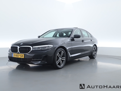 BMW 5-SERIE 520d Executive | Navi | Pano | HUD | Camera | Leder | Stoelverw.