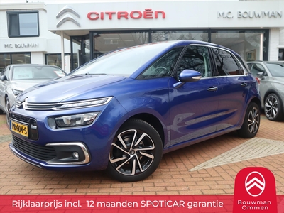 CITROEN C4 PICASSO PureTech 130PK S&S EAT6 automaat Feel, Rijklaarprijs | Handsfree achterklep | DAB+ | 17 inch wielen | Trekhaak