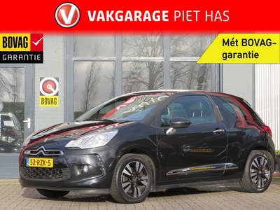 CITROEN DS3 1.6 So Chic in Black| 120-PK| | CLIMATE CONTROL | CRUISE CONTROL | ISOFIX | INCL. BOVAG GARANTIE | LICHT/REGEN-SENSOR |