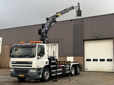 DAF CF 75 / Euro5 / HMF 2420 Kraan / Haakarm / Radio remote