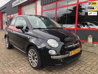 Fiat 500 0.9 TwinAir Lounge|Glazen Dak.