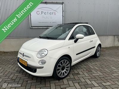 Fiat 500 1.2 VERKOCHT Lounge 2010 / Schuifdak Panoramadak / Airco / 16” Velgen / Bluetooth / Nieuwe APK / NAP