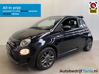 Fiat 500C 1.0 Hybrid Sport AIRCO-LEDER-SPORT.INT-NAVI by