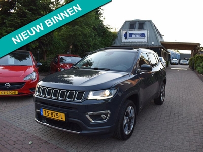 Jeep Compass 1.4 MultiAir Limited 4x4/AUTOM/ADAP CRUISE/PANO/AIRCO-ECC/APPLE-CARPLAY/LEDER/PDC/BLUETO/DAB/KEYLESS/STUUR STOEL VERW