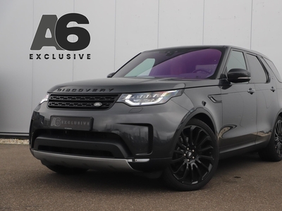 LAND ROVER DISCOVERY 3.0 TD6 HSE 258PK Black Optic Luchtvering Panoramadak Memory Leder Navigatie 22 inch LMV Sfeerverlichting Grijskenteken Meridian Sound