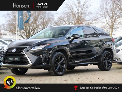 LEXUS RX-SERIE 450h 4WD Black Edition I Trekhaak I Leder