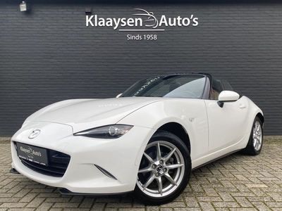 Mazda MX-5 1.5 SkyActiv-G 131 TS 1e eigenaar led verlichting airco bluetooth cruise contro