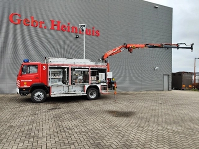 Mercedes-Benz 1224 AF 4x4 Ecoliner Fassi F85.23 Winde