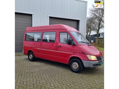 Mercedes-Benz Sprinter 208D 208CDI LANG HOOG MINIBUS 9ZITS