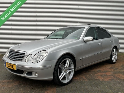 MERCEDES E-KLASSE E320 Autom Airco Leer Cruise Navi Pdc 2003 Youngtime Schuifdak 19 Inch Amg Velgen Vol Opties