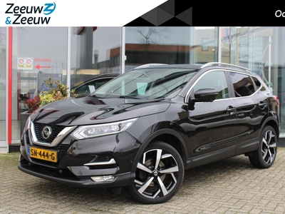 NISSAN QASHQAI 1.2 Tekna 115PK | 360 Camera | Parkeersensoren Voor/Achter | Navigatie | Cruise control | Dode hoek detectie | Trekhaak | Stoelverming voor | Elektrische bestuurdersstoel | Passagiersstoel in hoogte verstelbaar | Automatische regen/licht sensor |