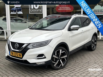 Nissan Qashqai 1.2 Tekna + Panoramadak, stoelverwarming