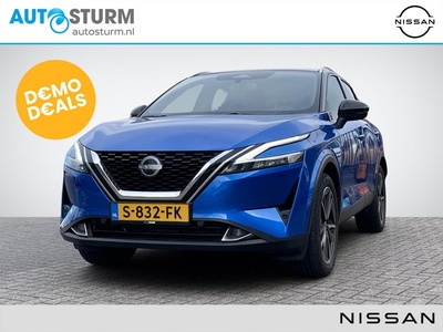 Nissan Qashqai 1.3 MHEV Business Executive | Panoramadak | Nappa Leder | BOSE Audio | Head-Up Display | Matrix LED Koplampen | 360° Camera | Stoelverwarming | Massagefunctie | Rijklaarprijs!