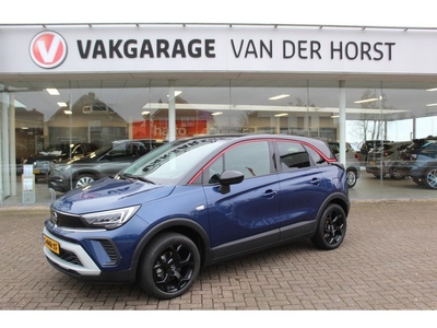 Opel Crossland 1.2-130pk Turbo GS Line. Sportieve, unieke