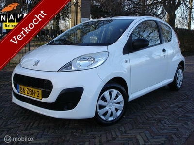 PEUGEOT 107 ACCENT BWJ 11--2012 NIEUWSTAAT VERKOCHT !