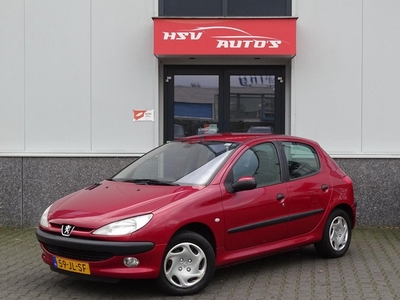 Peugeot 206 1.6-16V Gentry airco 4-deurs org NL 2002