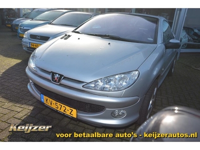 Peugeot 206 CC 1.6 cabriolet