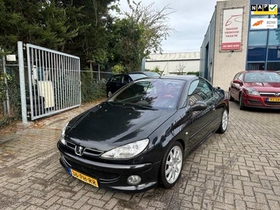 Peugeot 206 CC 2.0-16V, Apk 04/2025, Clima, Verlaagd, Leer