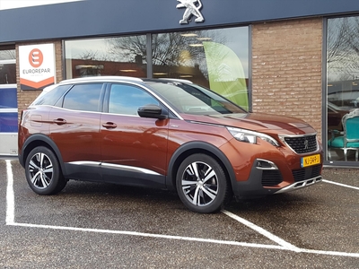 PEUGEOT 3008 GT-LINE 1.6TURBO-165pk AUTOMAAT(EAT6) VOL-LEER | Navigatie | TREKHAAK-Ideale caravantrekker |Climate control | Achteruitrijcamera | El.A-KLEP&KEYLESS