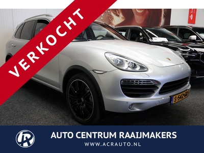 Porsche Cayenne 3.0 V6 Hybrid 333 PK LUCHTVERING LEDER NAVIGATIE CRUISE CONTROL CLIMATE CONTROL ACHTERUITRIJCAMERA PDC XENON ZEER MOOI !! LOCATIE 1001