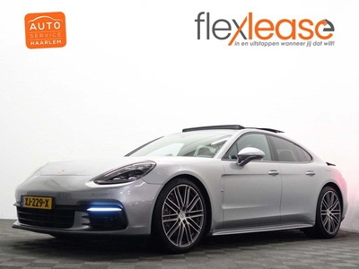 Porsche Panamera 2.9 4 E-Hybrid Sportchrono- Panodak, Bose, Memory, Keyless, Sportuitlaat, Stoelventelatie, Camera, Sfeerverlichting