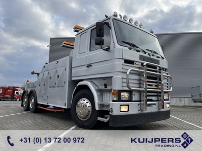 Scania R 112H 360 / Tow Truck 20 Ton / 6x2 Blad - Blad /