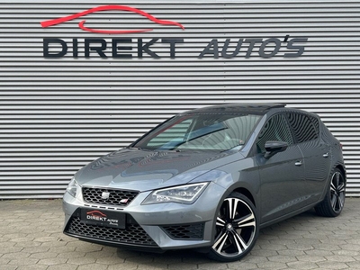 SEAT Leon 2.0 TSI Cupra 290 PANO SCHAALSTOELEN APPLE CARPLAY