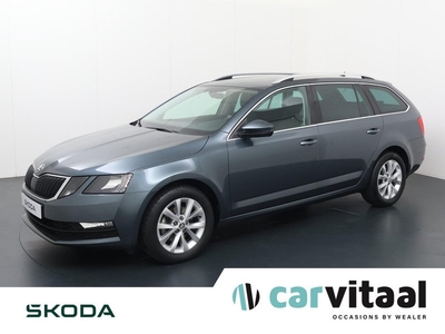 Skoda Octavia Combi 1.5 TSI Greentech Business Edition | 150 PK | Automaat | Trekhaak | Half lederen interieur |