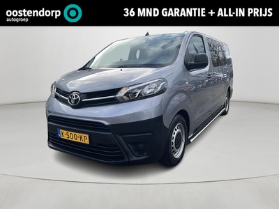 TOYOTA PROACE Shuttle 1.5 D-4D Navigator Long 9 pers. | All-in prijs | AppleCarplay/AndroidAuto | Parkeersensoren achter | Sidebars |