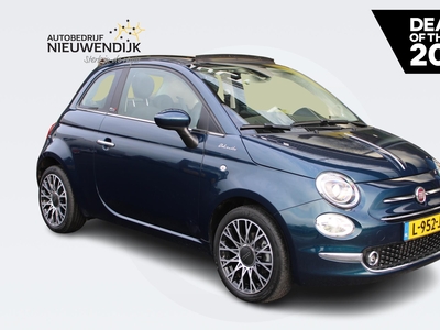 FIAT 500 C 1.0 Hybrid Dolcevita | CABRIO | CRUISE CONTROL | PARKEERSENSOREN | CLIMATE CONTROL | APPLE CARPLAY & ANDROID