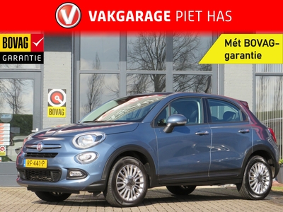 FIAT 500 X 140-PK 1.4 Turbo MultiAir PopStar Clima-Airco | Keyless Entry | Parkeersensoren | Incl. BOVAG Garantie | Hoge instap | Leder | Metallic Lak | LM-Velgen | Stoelverwarming |